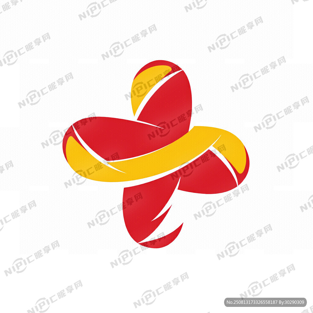 表现回旋镖抽象绘画商标
