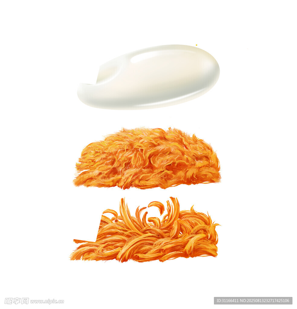 米粒肉松插画