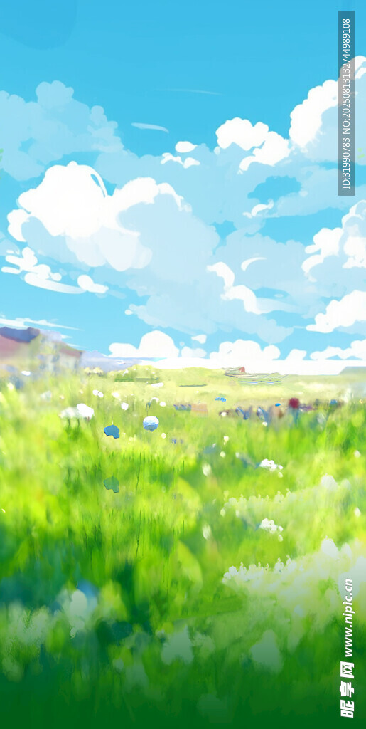 清新草原风光