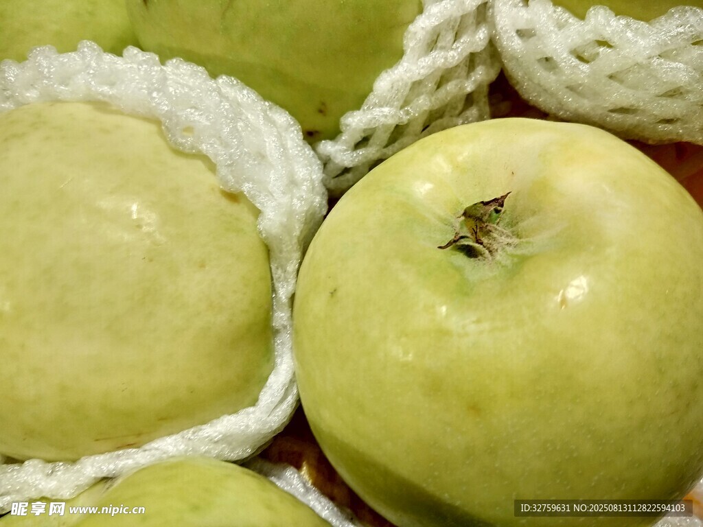 青苹果特写