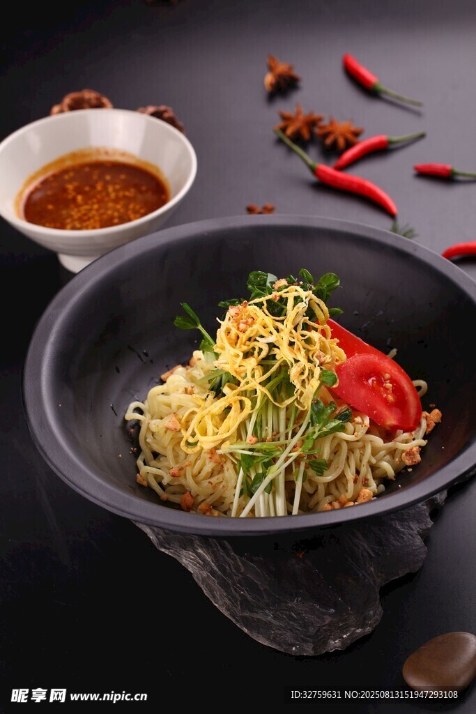 美味凉拌菜朝鲜冷面