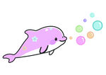 粉色海豚