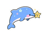 卡通海豚