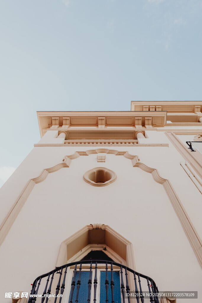 欧式建筑局部景观