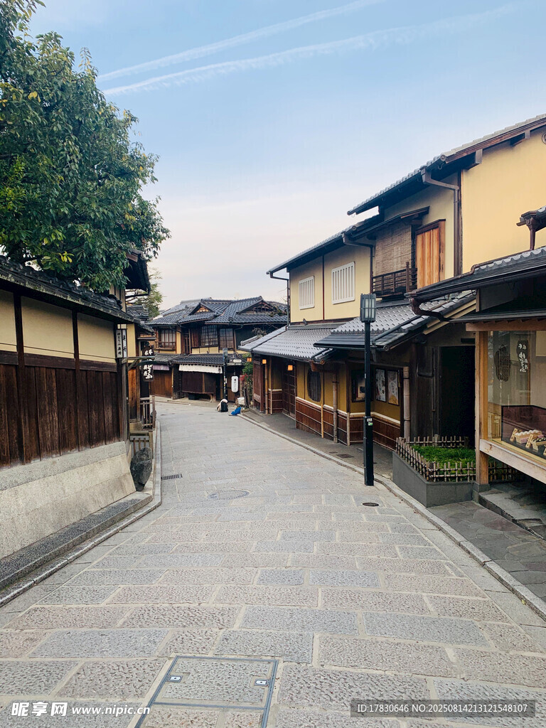 日式传统街道景致