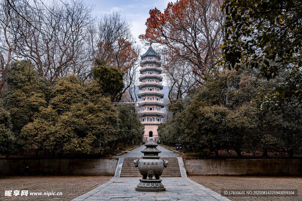 南京灵谷寺寺庙旅游景点