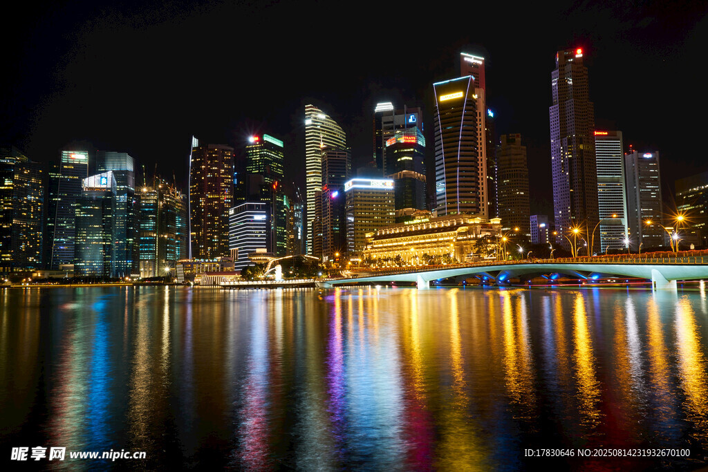 新加坡璀璨夜景