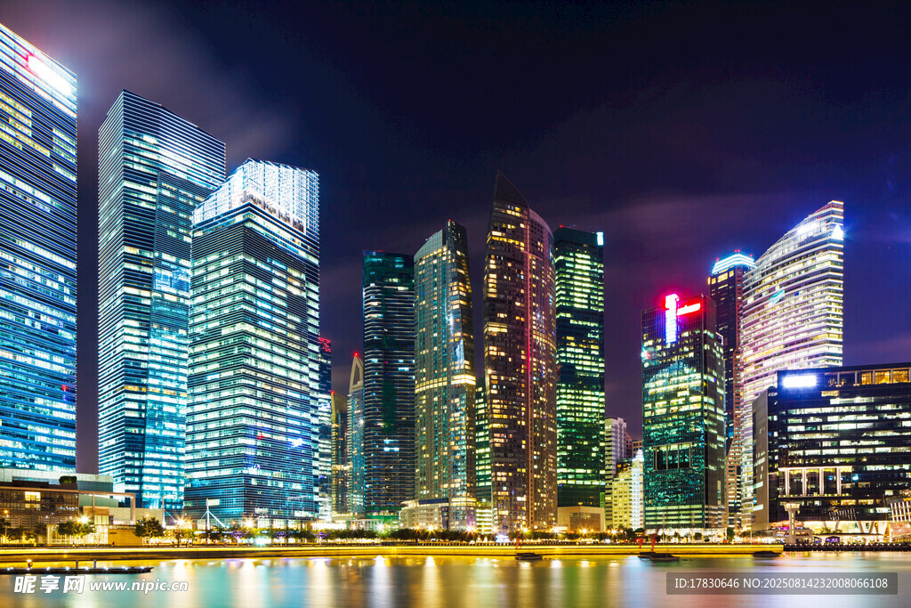 新加坡城市夜景