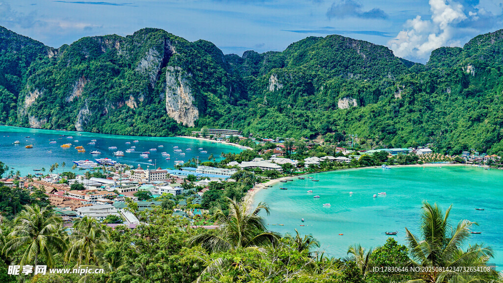 泰国皮皮岛山顶观景台