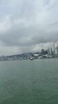 海上远望城市天际线