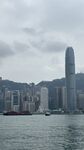 香港城市海滨风光