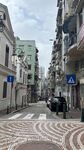 香港小镇的宁静街道