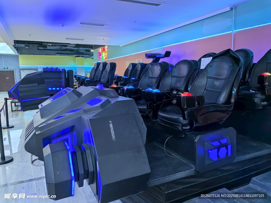炫酷VR体验设备展示