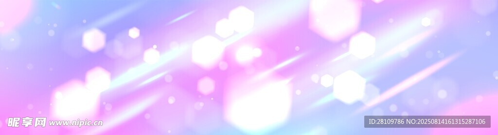 梦幻光斑背景