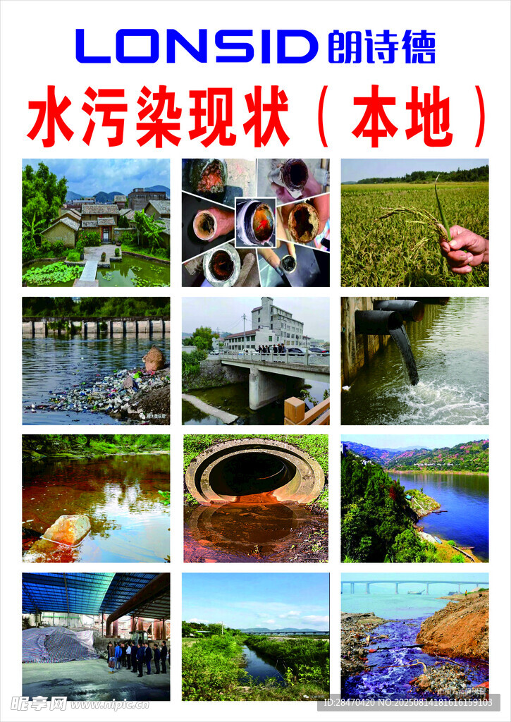 本地水污染现状展示