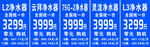 蓝色动态数字矩阵背景
