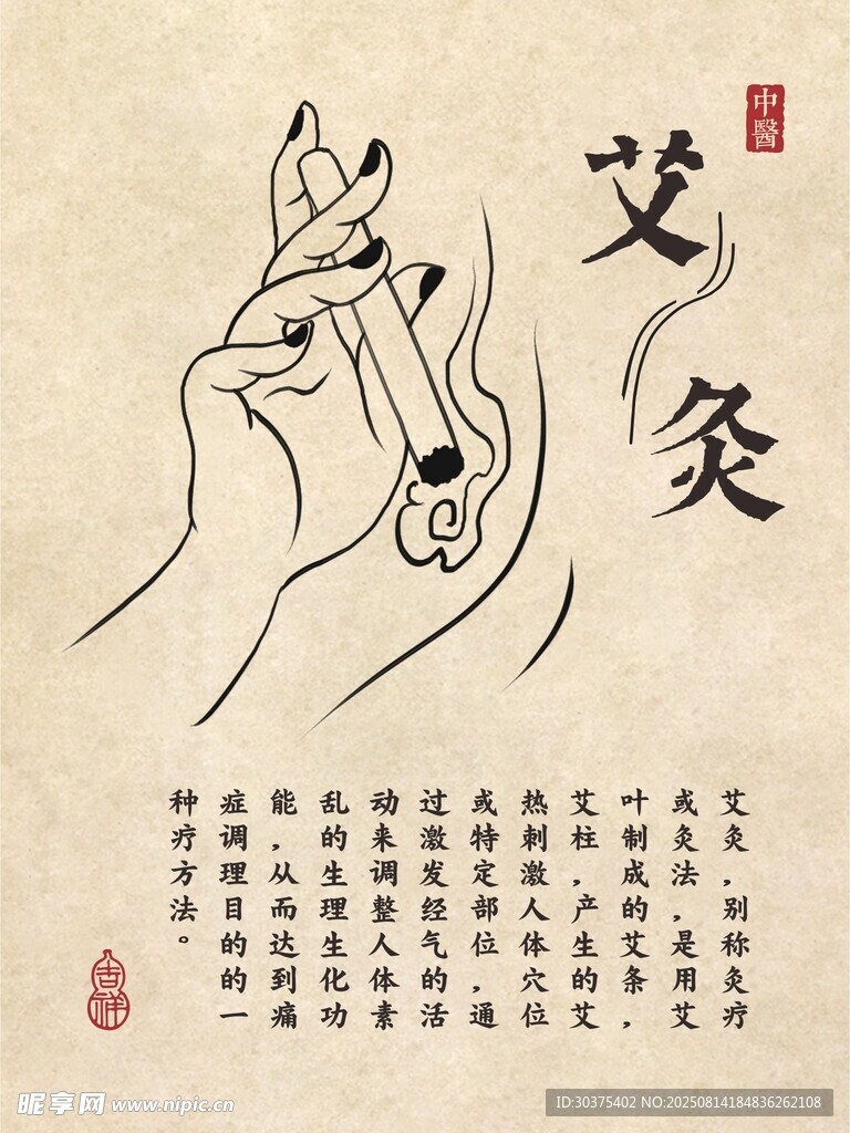 中国医疗艾灸