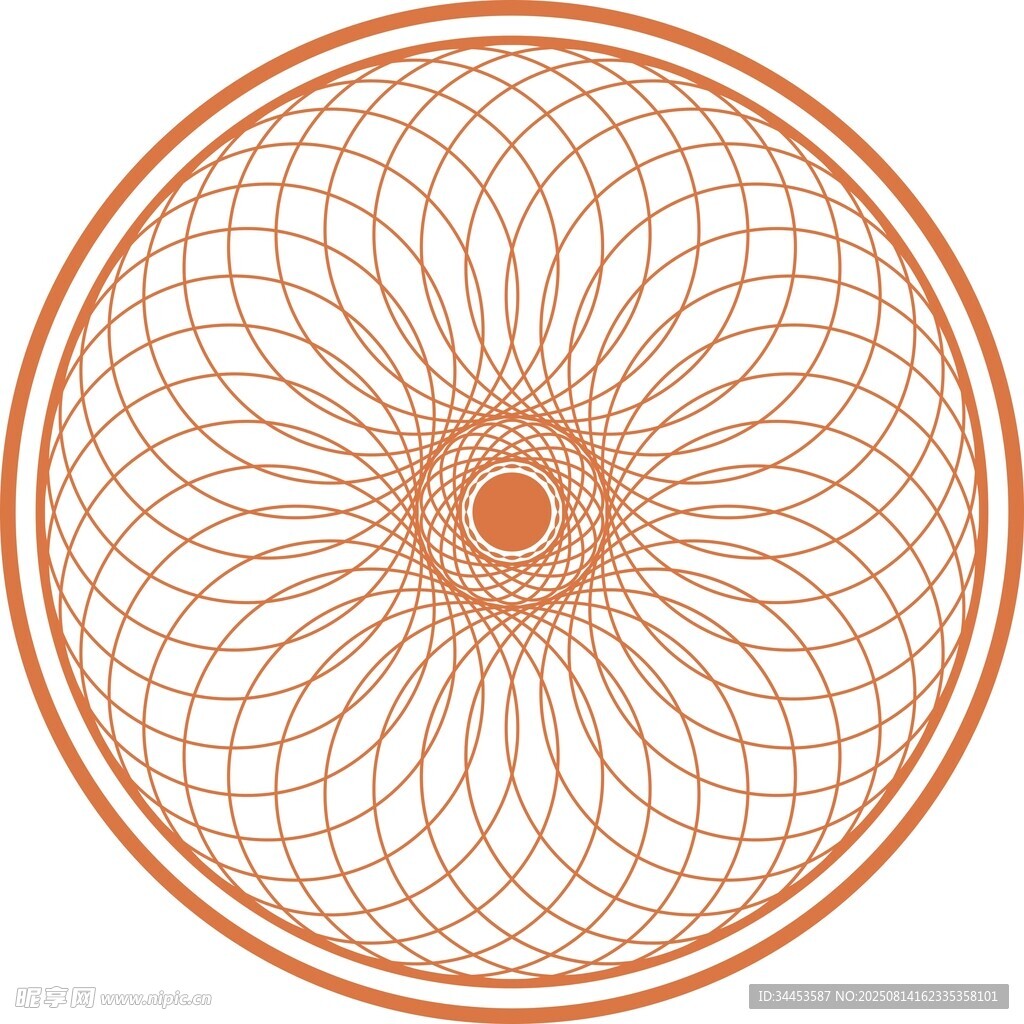 梦幻线条图形矢量文件