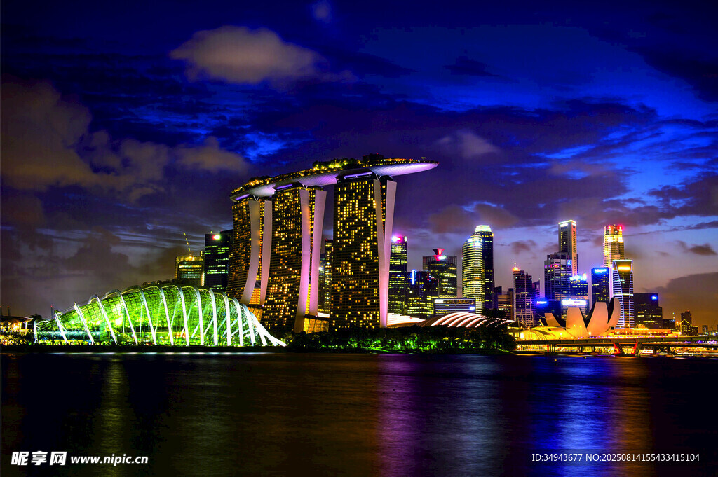 新加坡璀璨夜景