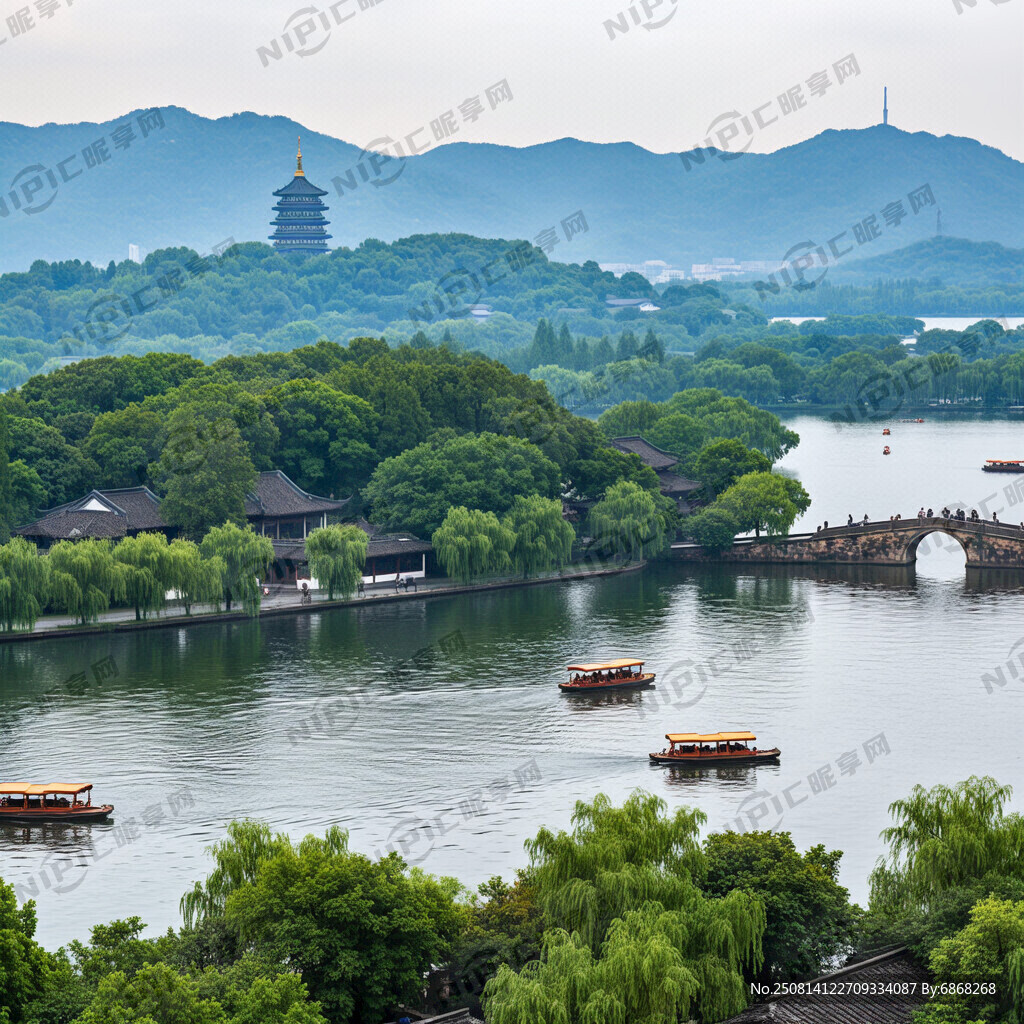 杭州西湖十景