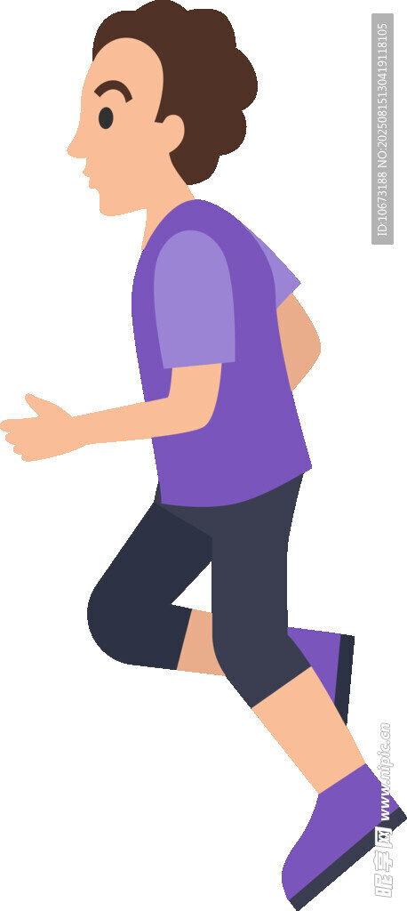 奔跑的男子