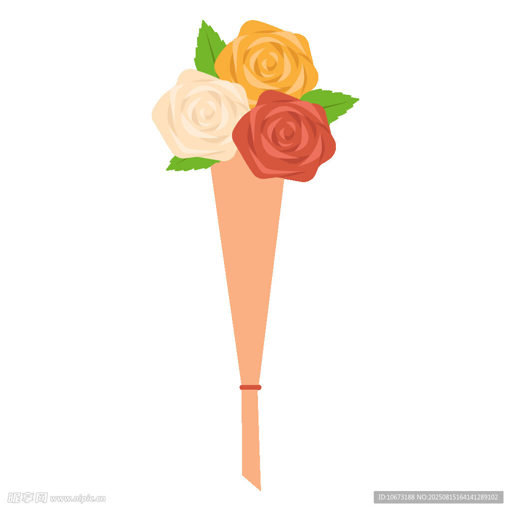 多彩鲜花花束