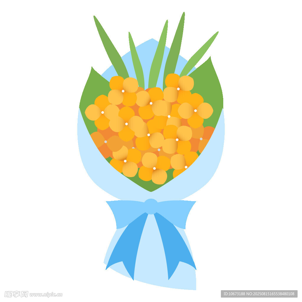 黄色花束清新优雅之选