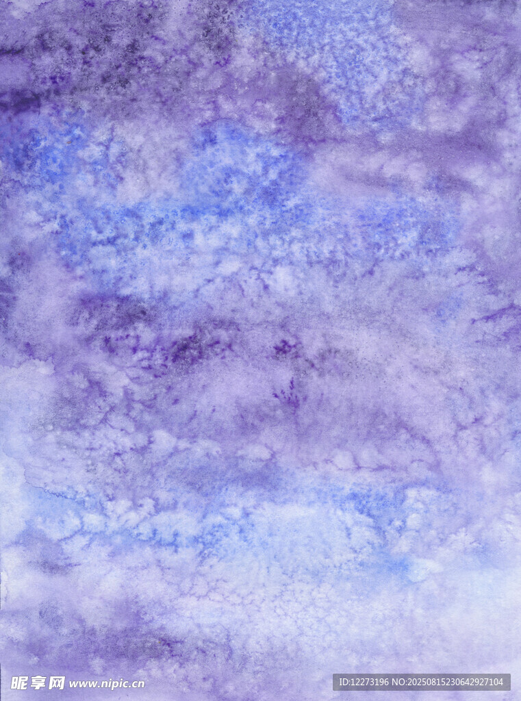 梦幻紫色水彩纹理背景