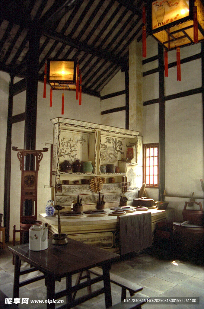 周庄沈厅厨房