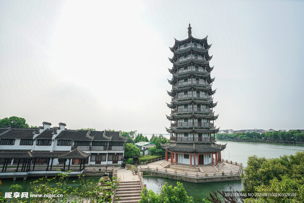 周庄云海塔
