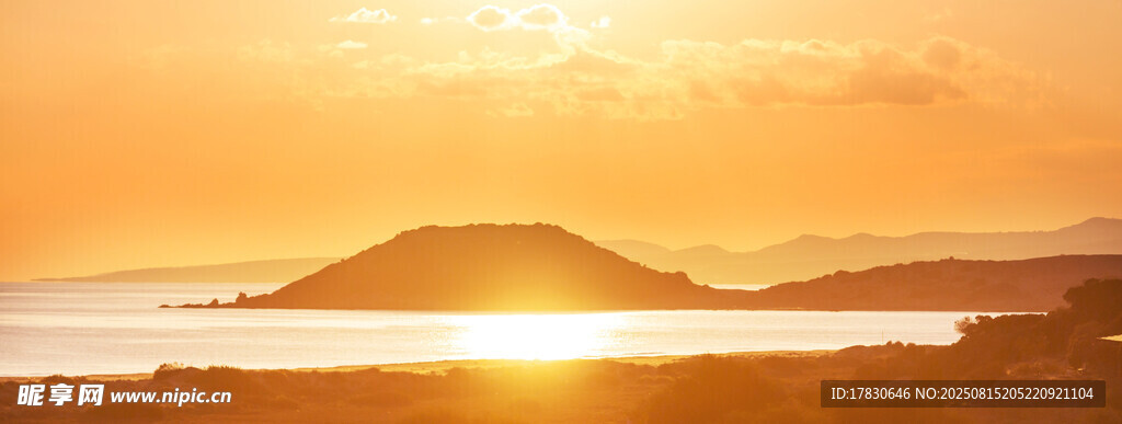 海上日出美景