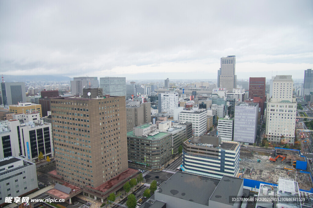 城市俯瞰景观