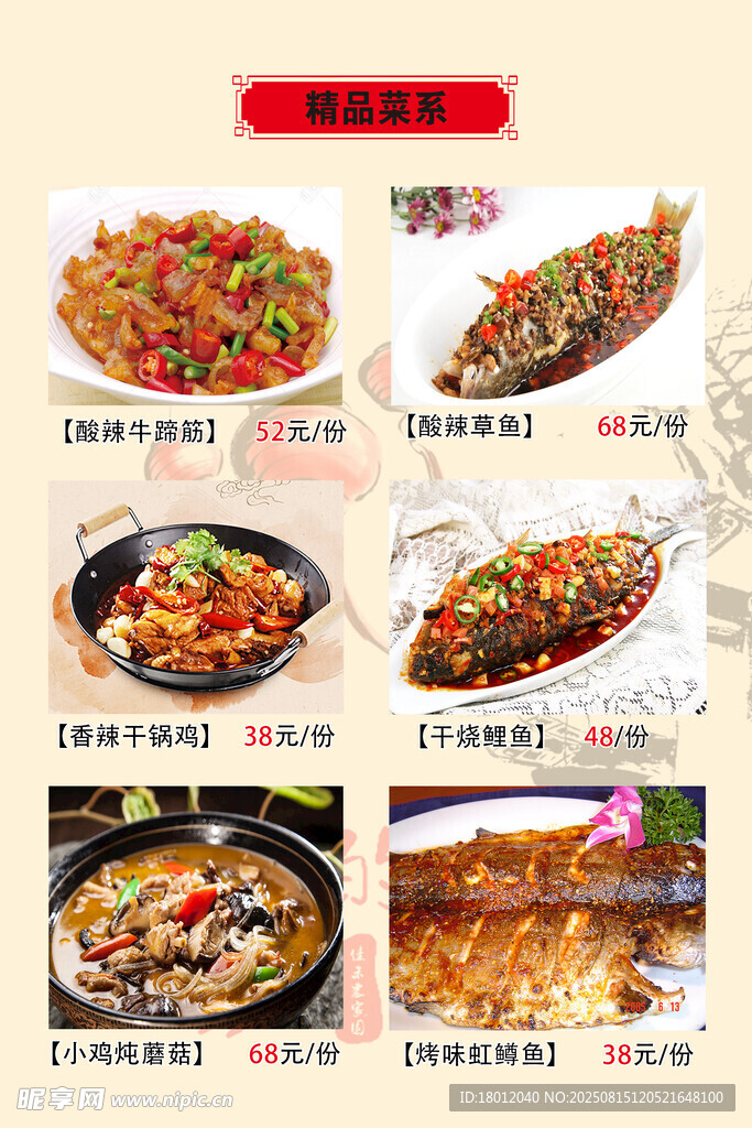 多样美味特色烤鱼展示