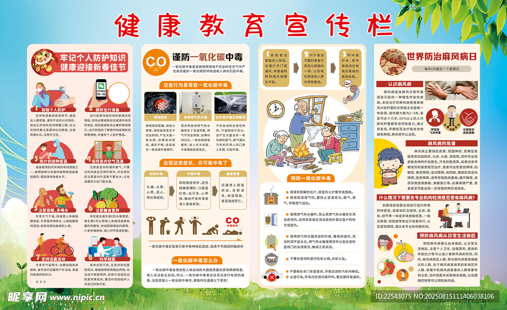 健康宣传栏