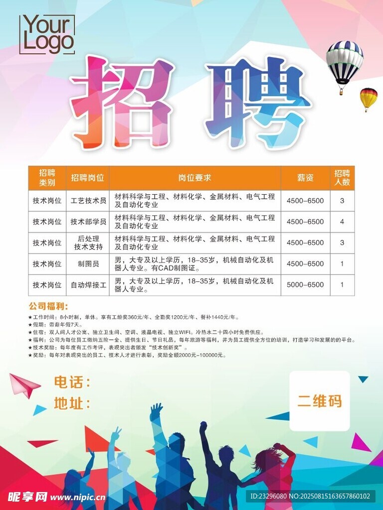 企业招聘启事