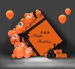 生日展板