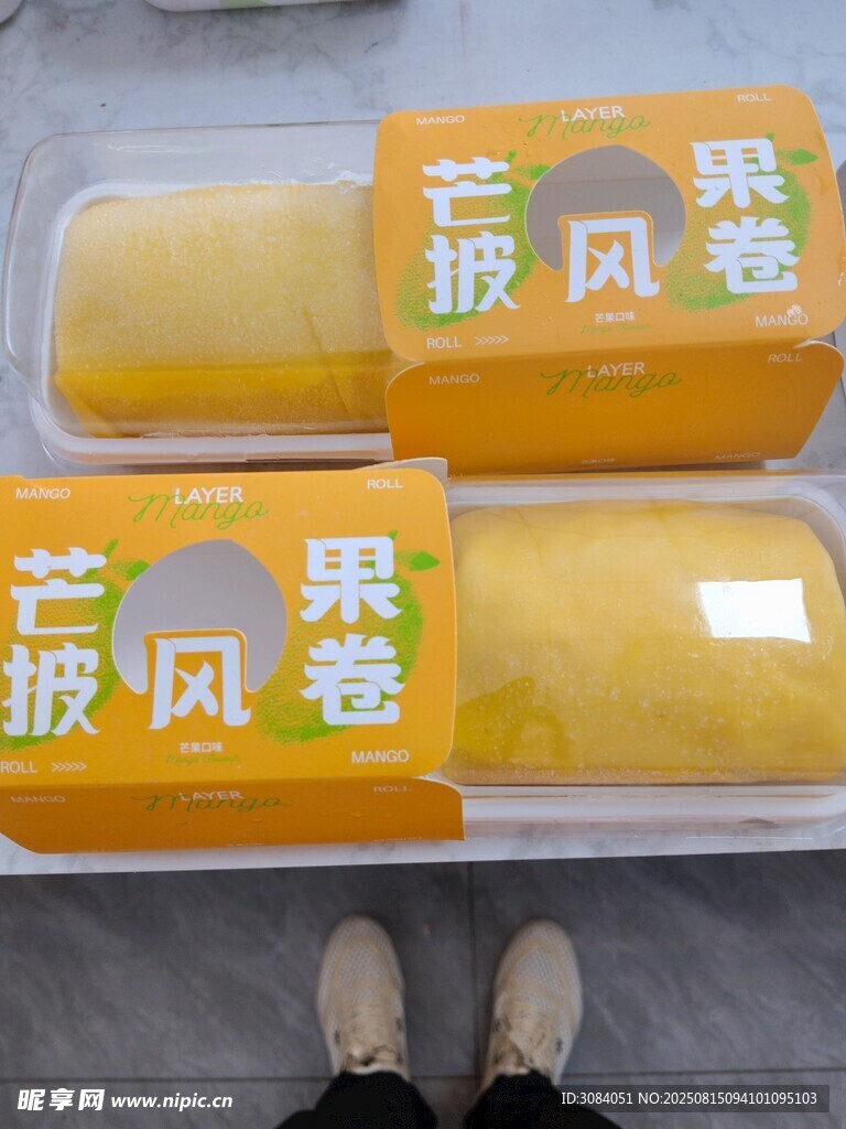 蛋糕 面包 芒果披风卷 西点