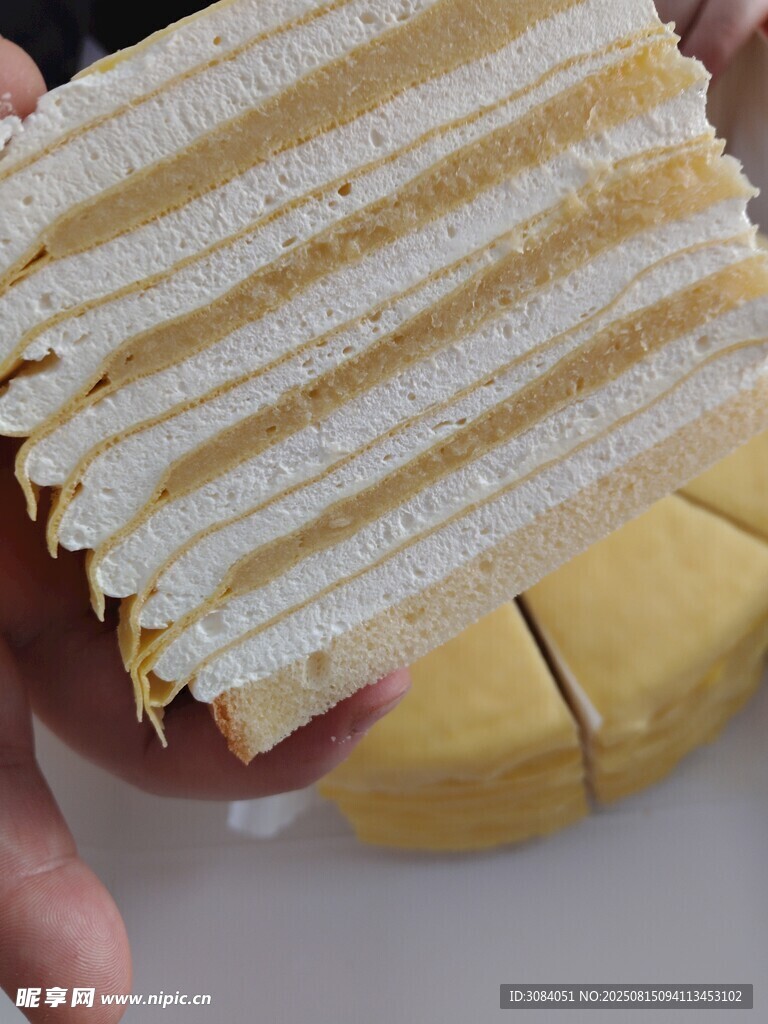 榴莲千层 蛋糕