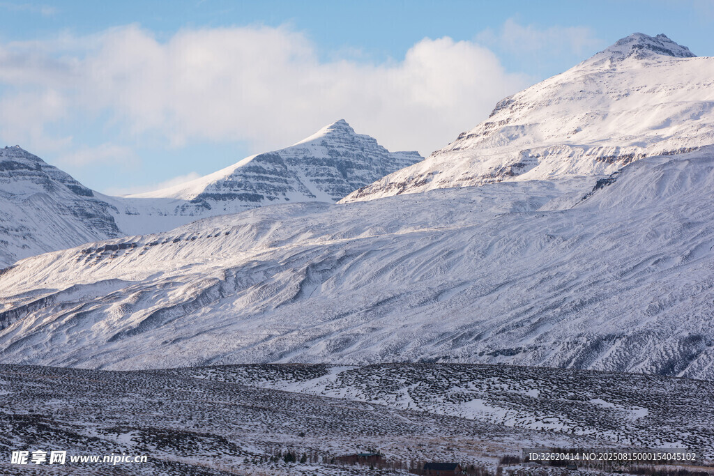 雪山壮丽风光