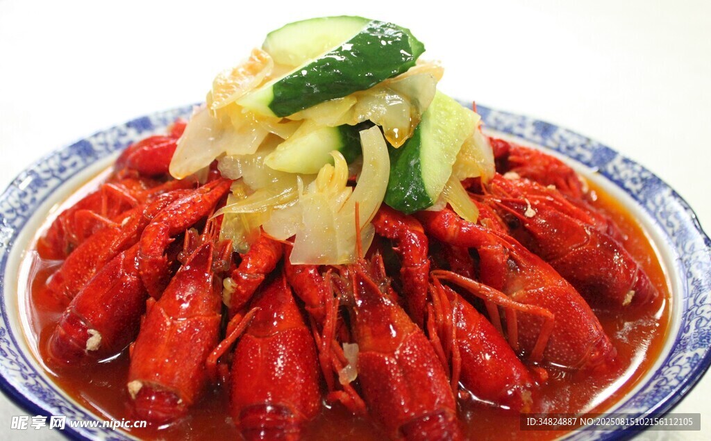 美味小龙虾拼盘