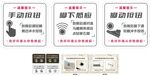 坐便器马桶冲水按钮提示