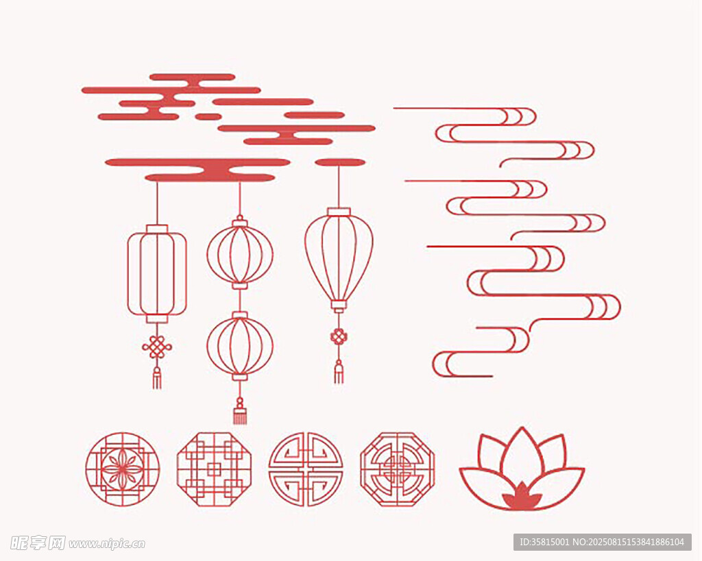 传统元素图案
