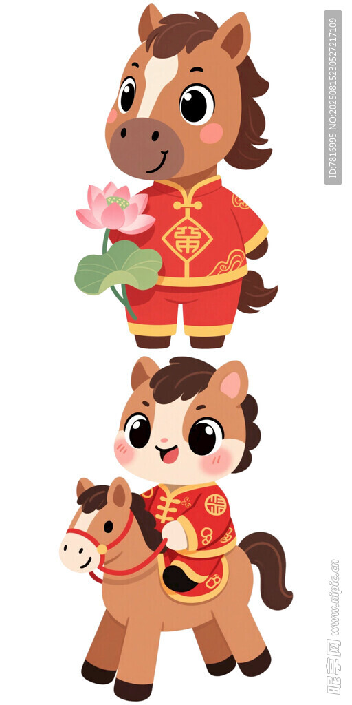 马年吉祥玩偶