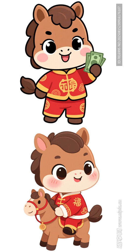 萌趣生肖卡通形象