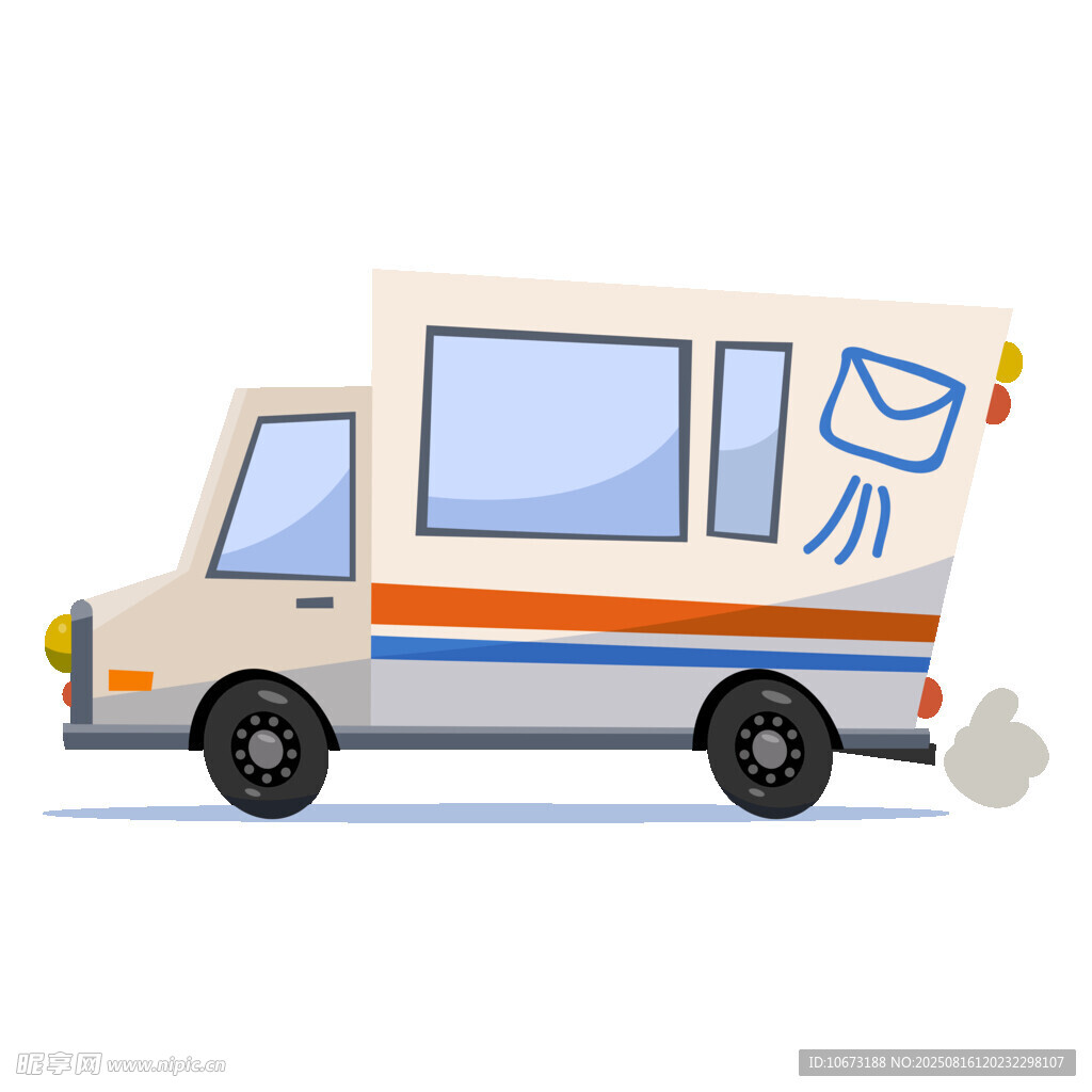 邮政快递车