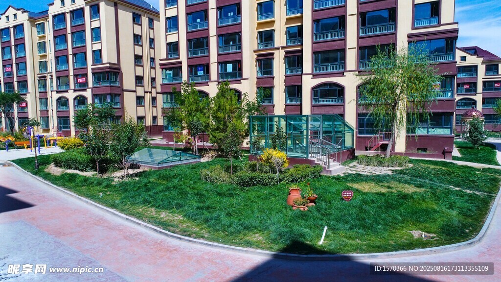 现代小区景观绿化美景
