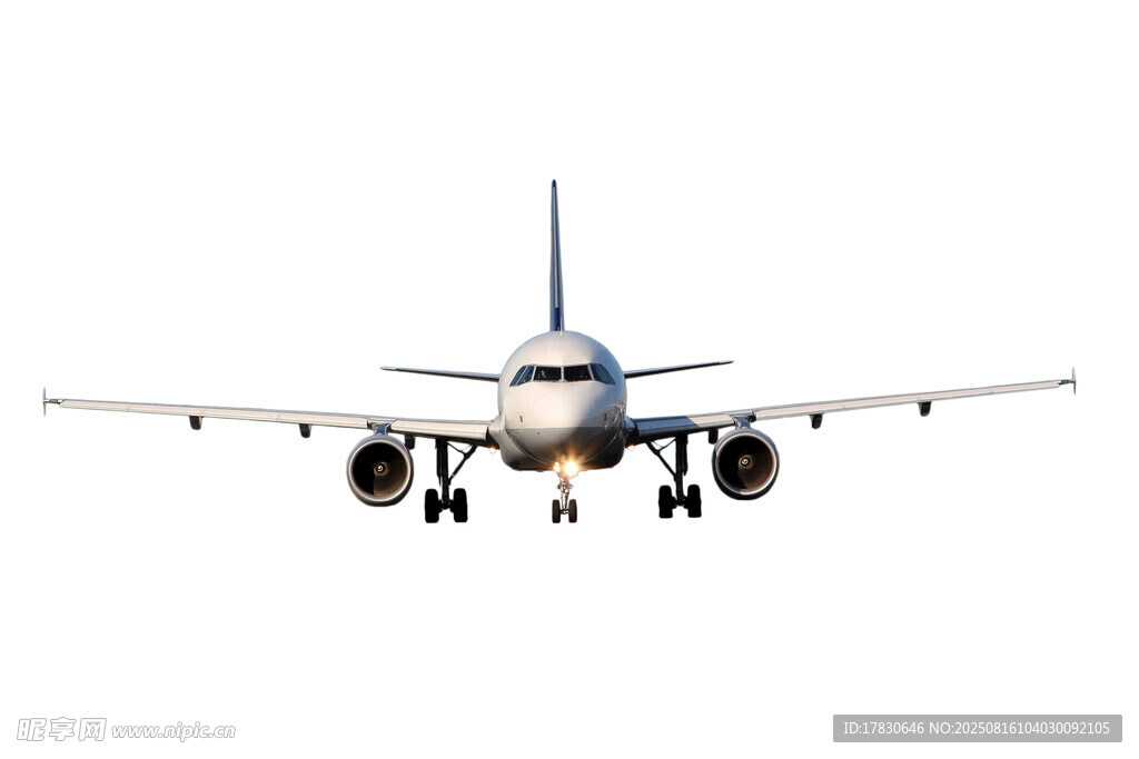 飞机空中飞行特写