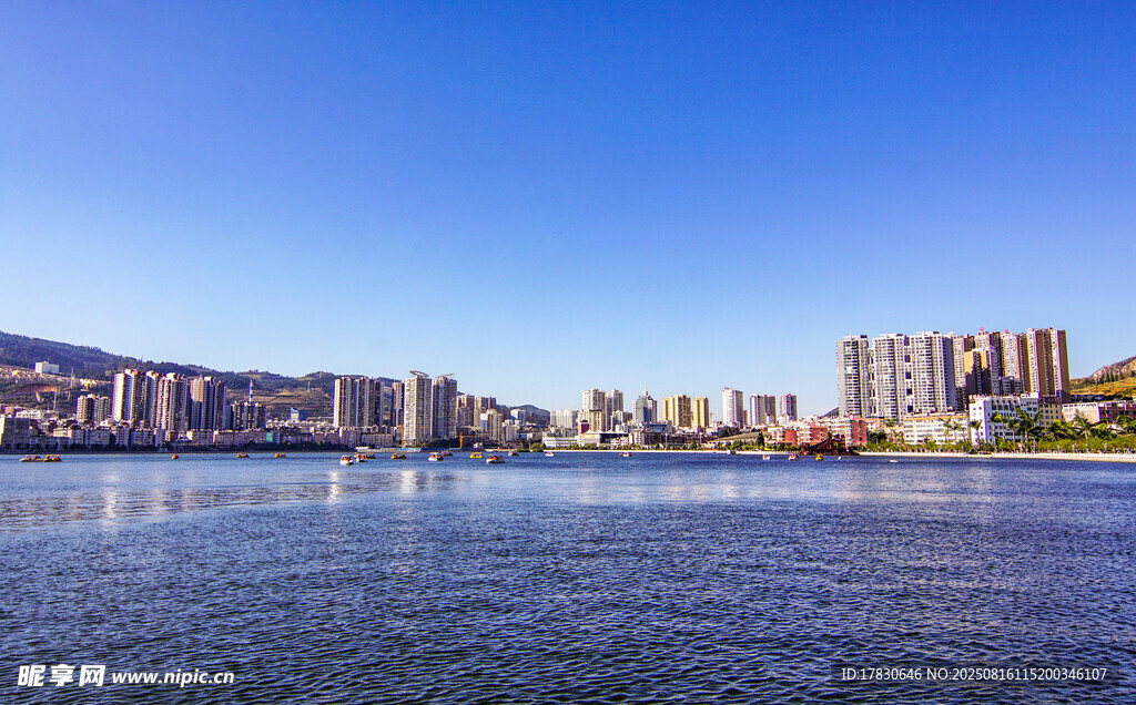 城市滨水风光美景
