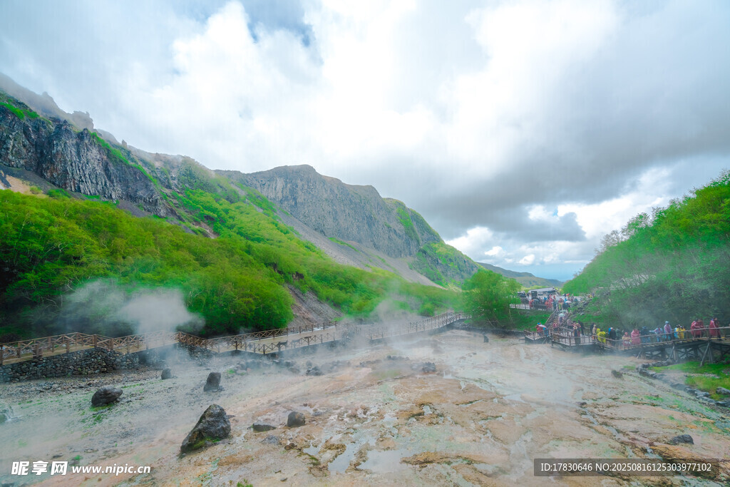 吉林长白山景区自然风光