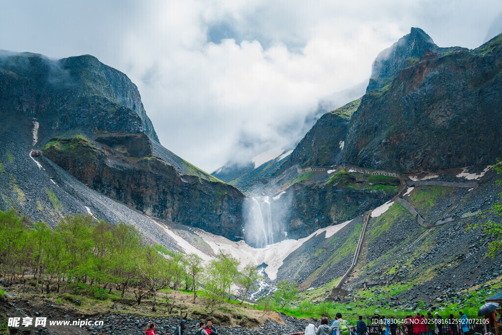吉林长白山景区自然风光